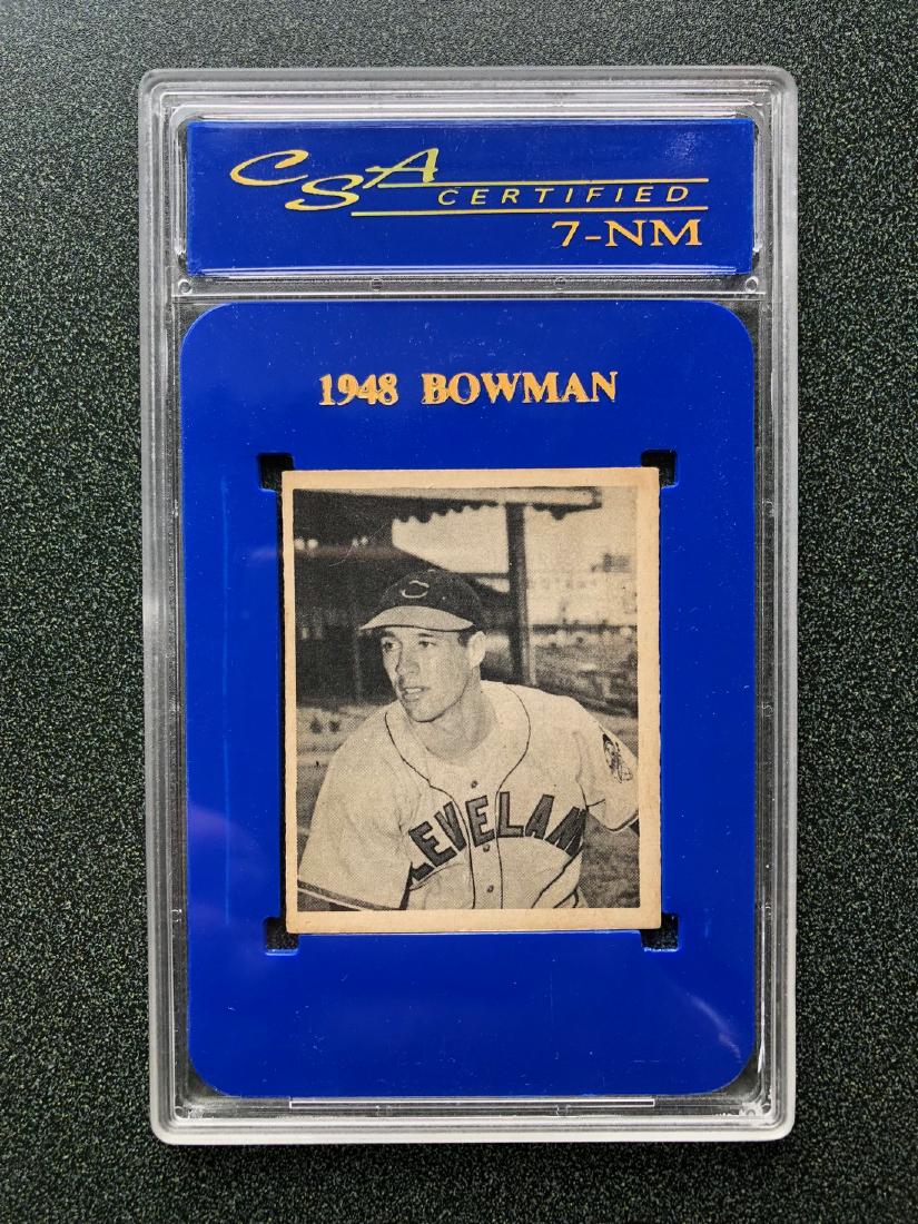 1948 Bowman Bob Feller CSA NM-7 Card #5 (1 of 2)