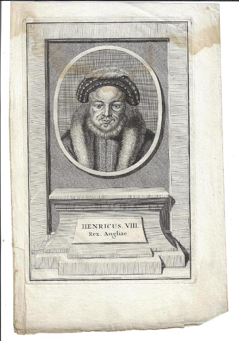18th C Engraving Henry VIII (1 of 1)