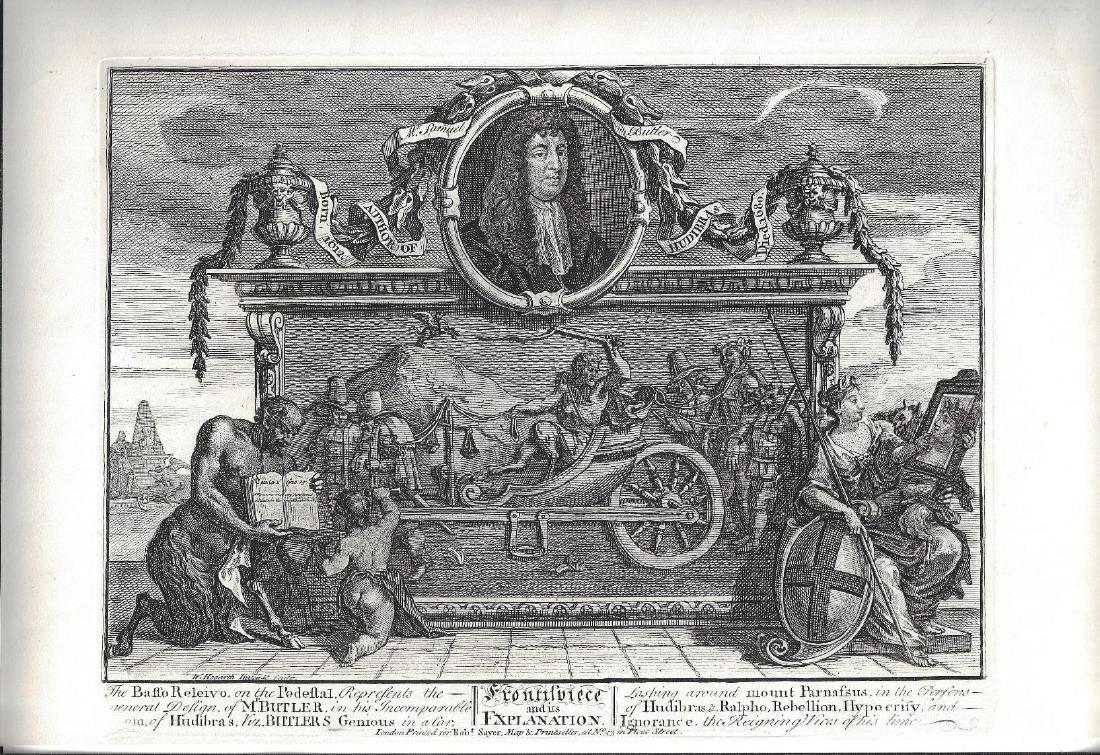 c1830 Hogarth Engraving Robert Sayer Frontispiece (1 of 1)