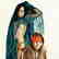 Popo & Ruby Lee - Limited Edition Serigraph, Numbered - 2