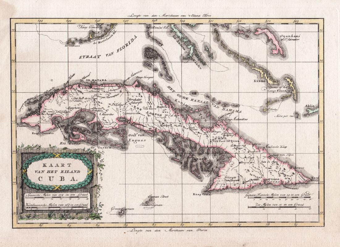 Bachiene/Schalekamp: Cuba, 1785 (1 of 1)