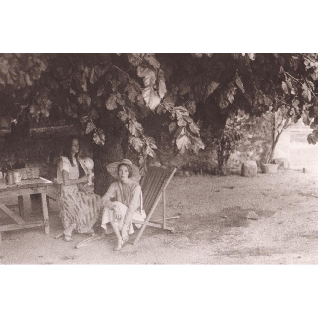 DAVID HAMILTON - Mona and Mandy: Artist: DAVID HAMILTON Print Title: Mona and Mandy beneath the Mulberry Tree Medium: Photo-Lithograph From a Limited Edition Folio (1140/2500) Printing Date: 1974 Printed in West Germany Image Size: a