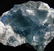 CLEAR BLUE FLUORITE CRYSTAL CLUSTER - 4