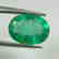 1.79 Ct Genuine Zambian Emerald Nice Oval Cut