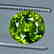 6.35 cts Top Grade Natural Olivine Green Natural - 6