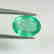 1.17 Ct Genuine Zambian Emerald 8X6 mm Oval Cut