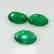 2.11 Ct Genuine Zambian Emerald 7X5 mm Matching Oval - 2