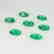 2.84 Ct Genuine Zambian Emerald Matching Oval Necklace - 2