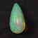 5.41Cts White Base Natural AAA Ethiopian Welo Opal Pear - 3