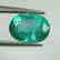 1.18 Ct Genuine Zambian Emerald Nice Oval Cut