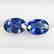 1.85 Ct Genuine SriLanka Blue Sapphire Matching Oval