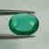 1.08 Ct Genuine Zambian Emerald 8X7 mm Oval Cut - 2
