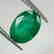 1.04 Ct Genuine Zambian Emerald 7.5X5.5 mm Oval Cut
