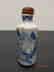 Antique Chinese Blue and White Ceramic Snuff Bottle - 5