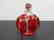Antique Chinese Glass with Red Antiquities design