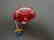 Antique Chinese Glass Snuff Bottle with Red Tree Frogs - 7