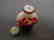 Chinese Vintage Milk Glass Snuff Bottle with Red Glass - 5