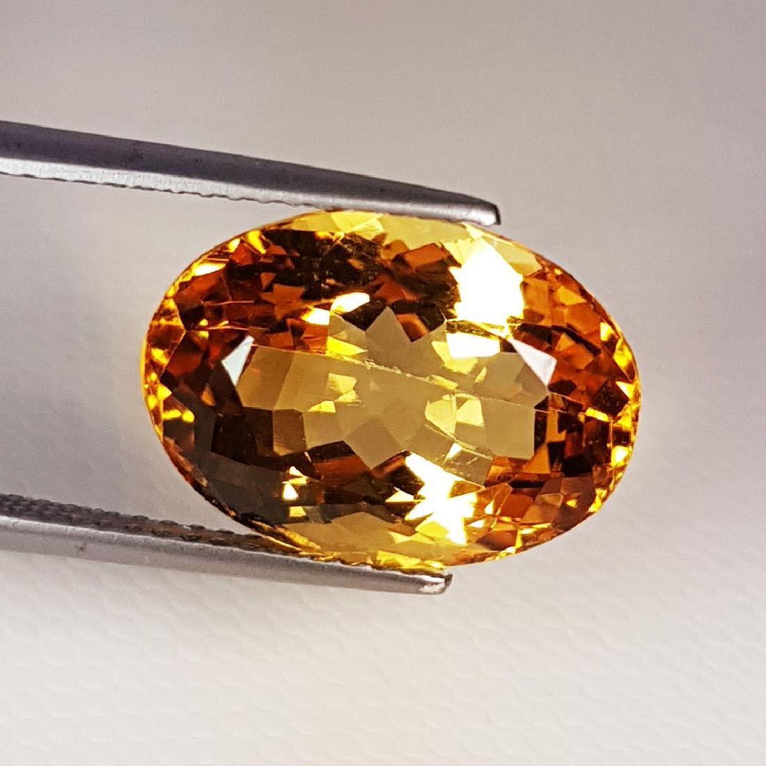 8.22 ct Marvelous Oval Cut Natural Citrine (1 of 4)