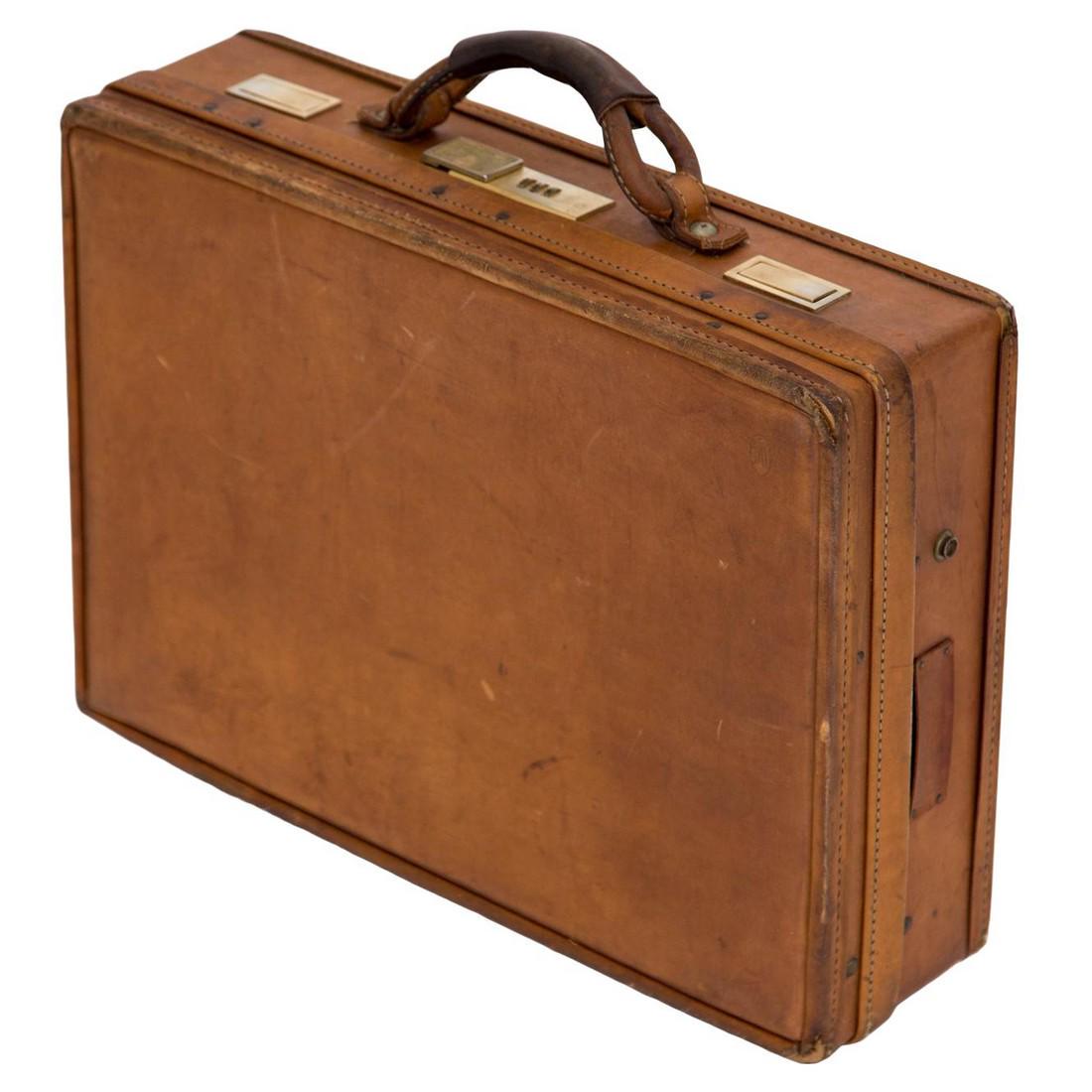 Locking Leather Briefcase by Hartmann (1 of 9)