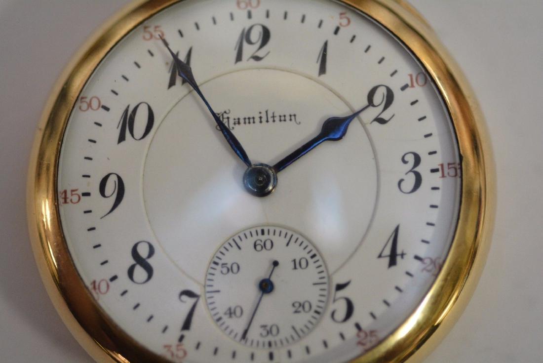 Scarce Hamilton 16 size Pocket Watch 23 Jewel Model 950 (1 of 1)