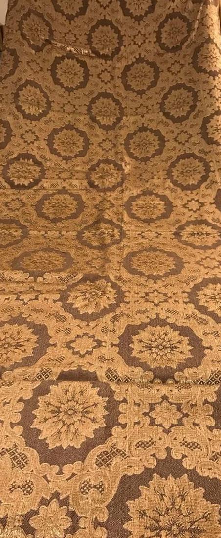 216 inches of elegant damask San Leucio fabric in Louis (1 of 1)