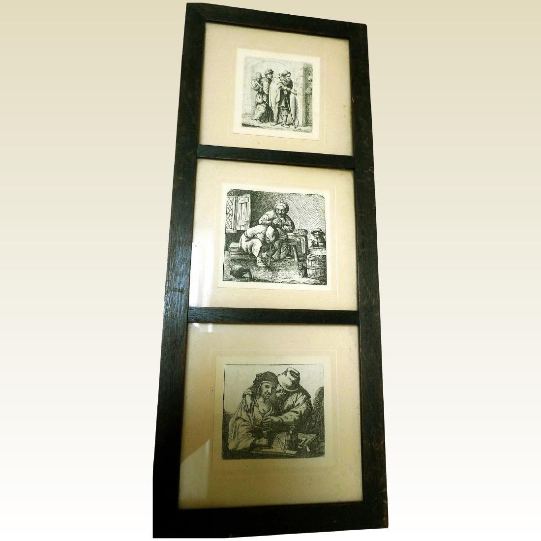 Antique Etchings, David Deuchar, Ca 1800 (1 of 8)