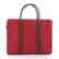 Authentic Louis Vuitton Very Tote Red Monogram Leather - 3