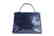 Hermes Vintage Kelly 32 Navy Blue Leather Satchel Bag - 6