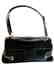 Chanel East West Velvet Velour Black Shoulder Bag Dual