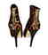 Michael Kors Dyed Fur Hair Gold Cynthia Booties Shoes - 5