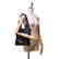 Chanel Vintage Black Lambskin Camellia Shoulder Tote - 9