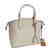 Mario Valentino Italian Grain White Leather Footed - 2