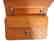 Authentic Vintage Chanel Classic Double Flap Orange - 5