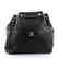 Chanel Lambskin Classic CC Drawstring Black Bucket Bag