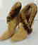 Manolo Blahnik Nesta Fur Ankle Boot Camel Leopard Suede - 8