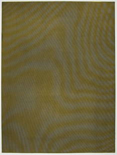 Tauba Auerbach Mesh Moire III 2012: Artist: Tauba Auerbach Title: Mesh Moire III 2012 Medium: aquatint etching on somerset White Paper Size: image 31 3/4" 23 3/4" paper 40 1/4" x 30" ed. 40 signed and numbered edition of 40 Reserve: $1,