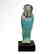 Egyptian Faience Bichrome Shabti, Early 26th Dynasty, - 5