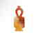 Egyptian Cornelian Amulet, Isis Knot or Girdle, c. 300