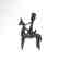 Amlash Bronze Horse and Staff, c. 1000 B.C.