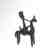Amlash Bronze Horse and Staff, c. 1000 B.C. - 2