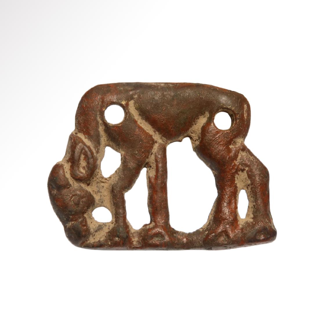 Scythian Openwork Plaque With Grazing Stag, c. 5th - (1 of 4)