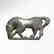 Roman Silver Plated Fibula Brooch in the Form of a
