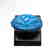Egyptian Faience Ring with Lotus Flower, Amarna Period,