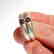 Roman Double Silver Ring with Garnets, c. 3rd Century - 2