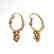 Roman Gold Earrings with Grape Drops, c. 1st - 3rd - 2