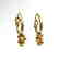 Roman Gold Earrings with Grape Drops, c. 1st - 3rd - 3