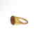 Roman Gold Ring with Cornelian Intaglio with Goddess - 4