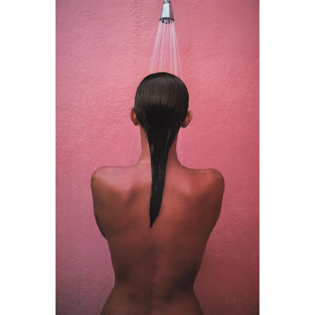 ART KANE - Shower: Artist: ART KANE Print Title: Shower, 1979 Medium: Color Photo-lithograph Printing Date: 1980's Printed in Japan Image Size approx: 8 X 12 inches Art Kane (1925-1995) was born Arthur Kanofsky in New Y