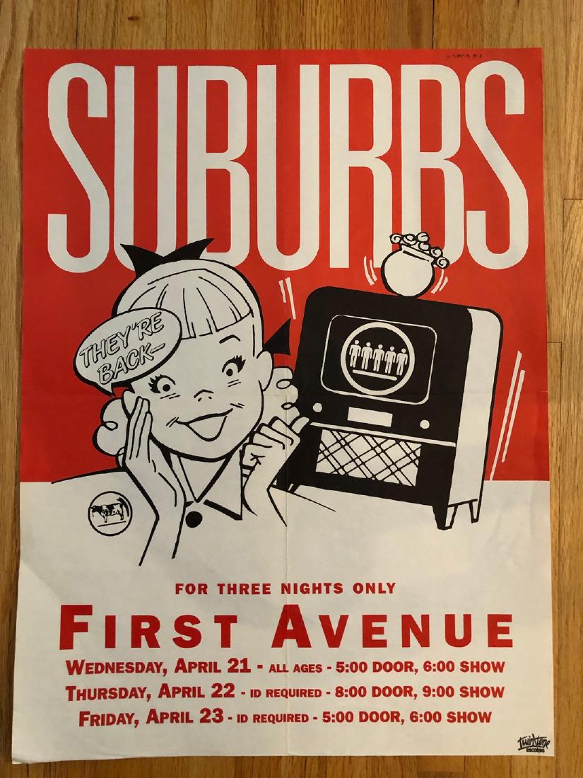 THE SUBURBS POSTER (1 of 1)