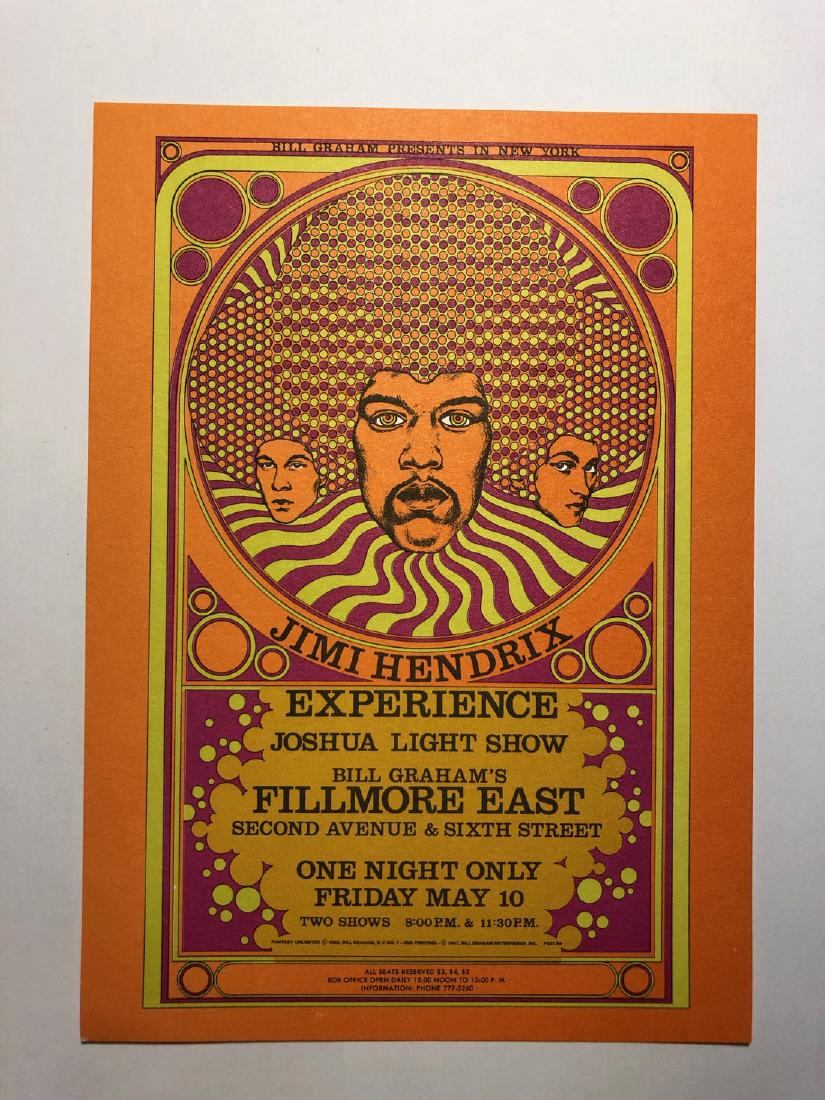 Jimi Hendrix Experience Postcard - 2nd (1 of 1)
